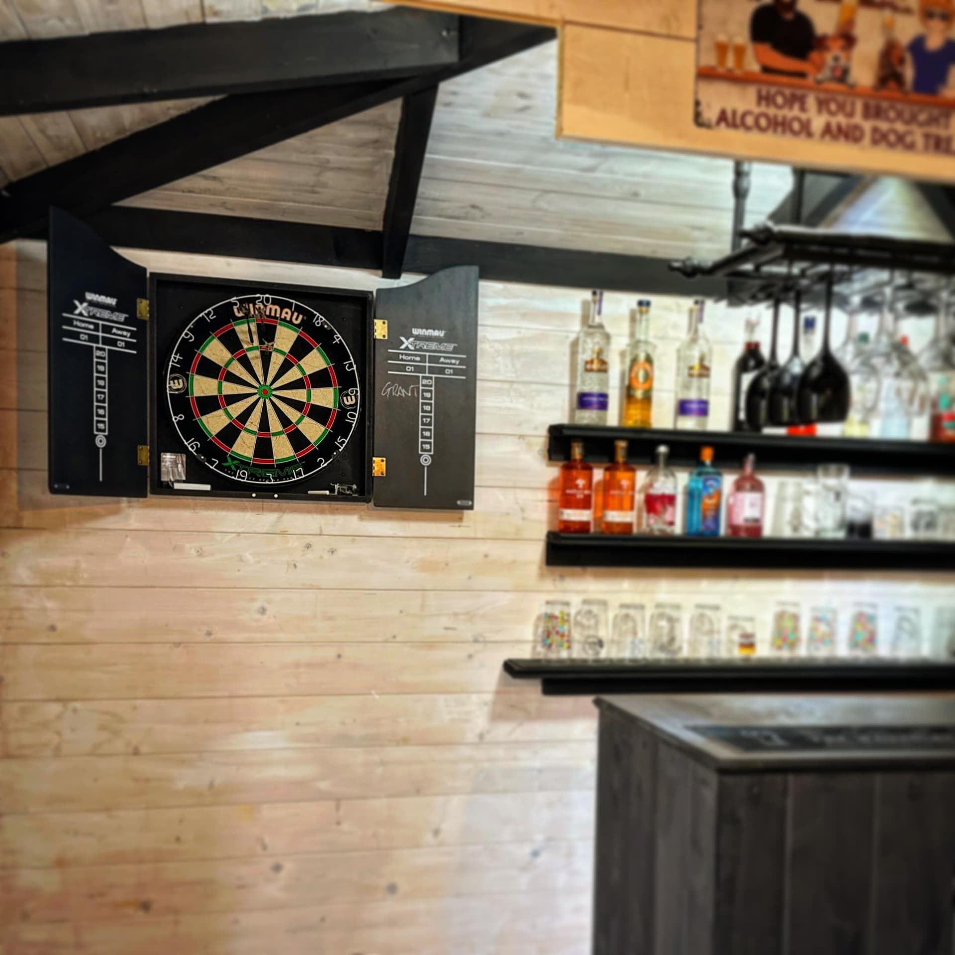 Last finishing touch for Waverley II dartshopper #dartshopper #180 #gameon #pub #darts