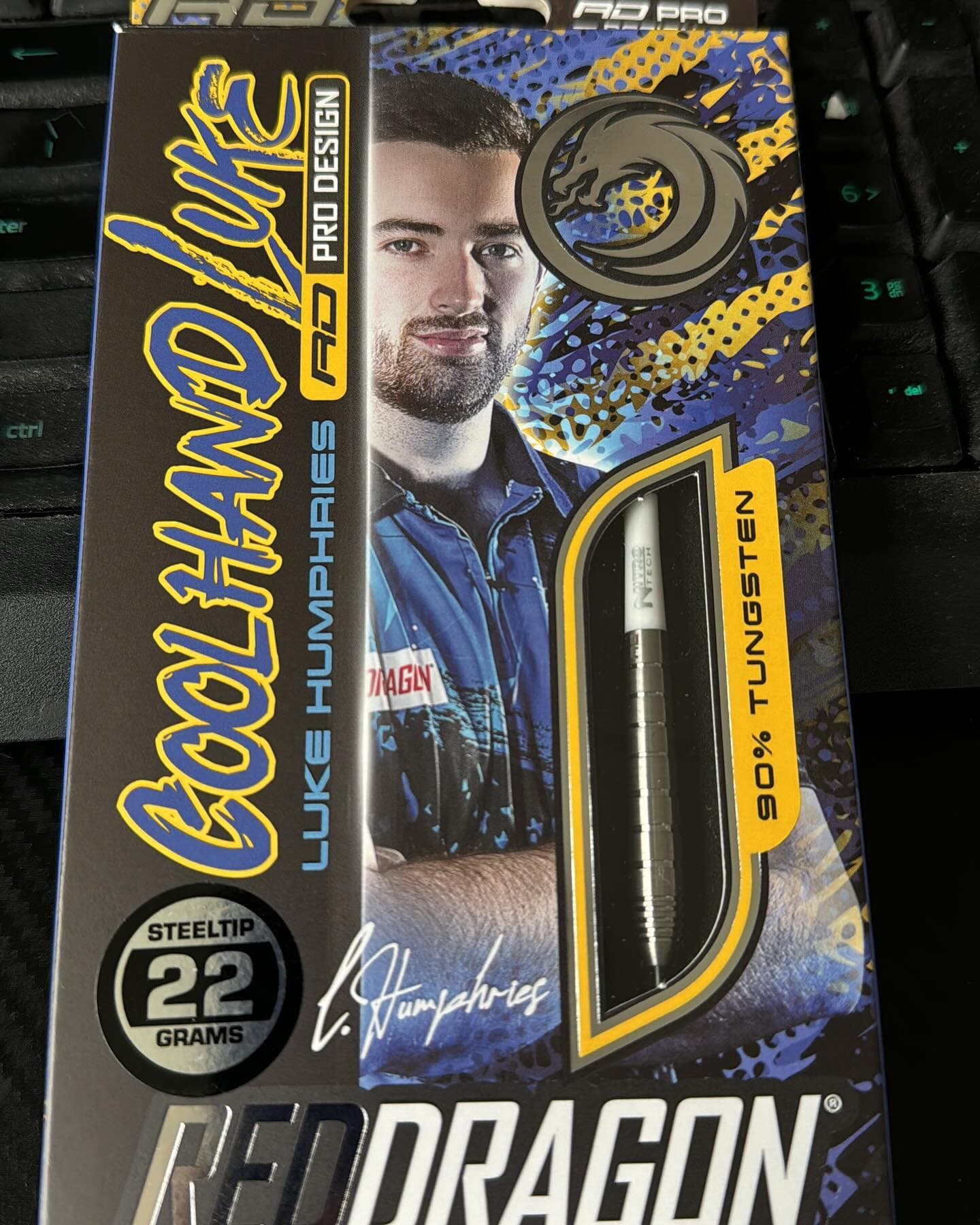 New darts #lukehumphries #reddragon #dartshopper #worldcampion dartshopper